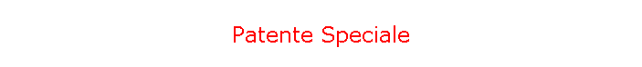 Patente Speciale